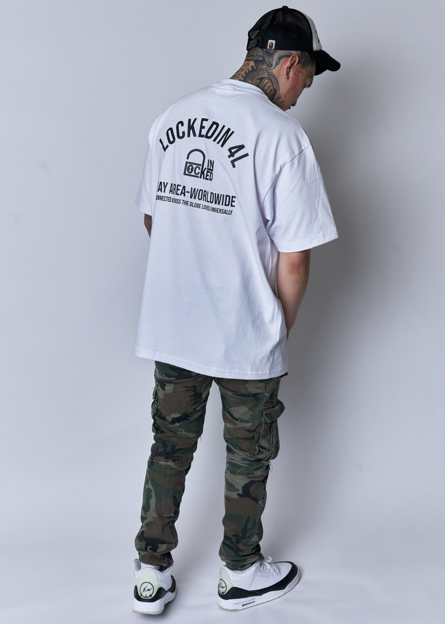 Deluxe "WW Players" Tee Wht/Blk